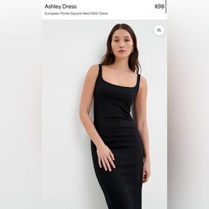 Marcella Ashley Elegant Black Sleeveless Dress